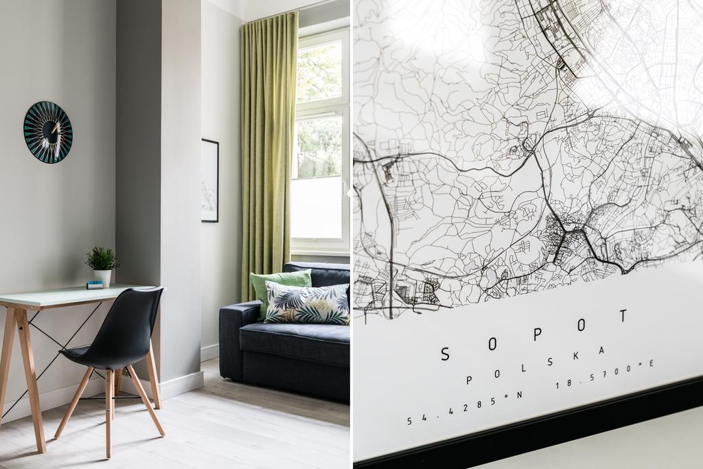 Sanhaus Apartments - Chopina 13 - Apartamenty W Centrum, 5 Minut Od Plazy I Deptaka Сопот Экстерьер фото